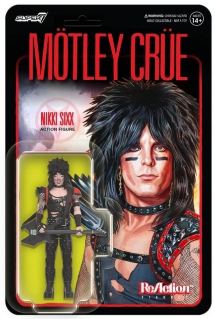Cover for Mötley Crüe · Motley Crue Reaction Figures Wave 01 - Nikki Sixx (Shout At The Devil) (MERCH) (2024)