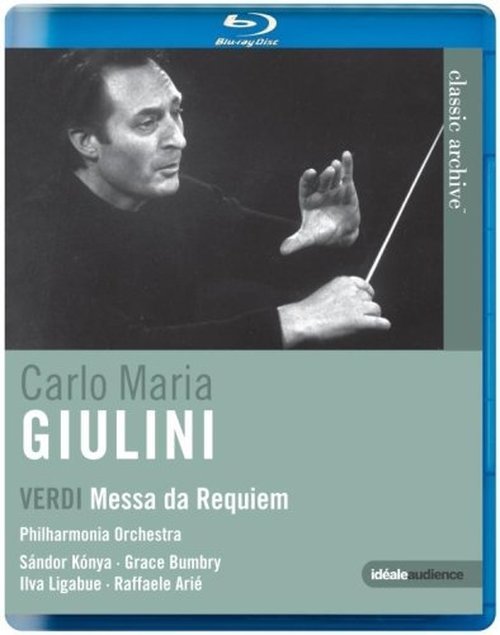 Cover for Carlo Maria Giulini · Verdimessa Da Requie (Blu-ray) (2023)