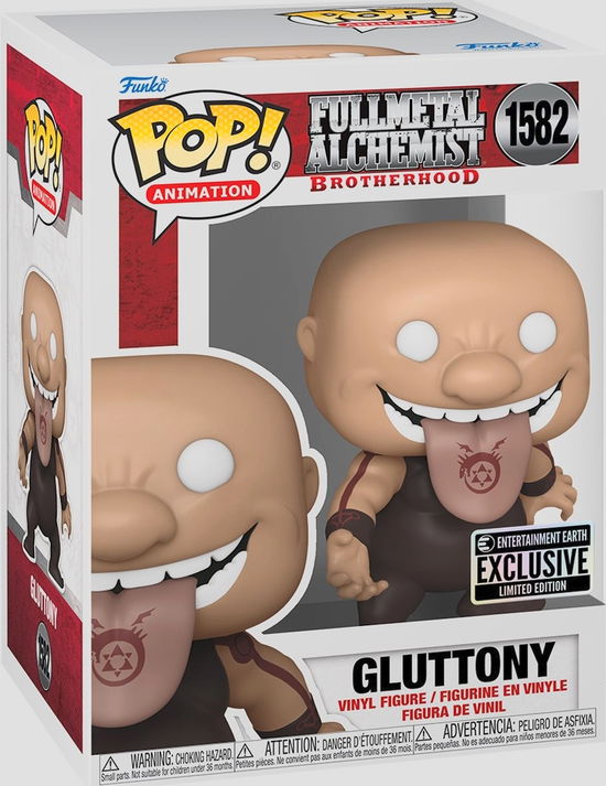 Fma: Brother Glut Funko Pop! Vinyl Fig - Ee Ex. - Fma: Brother Glut Funko Pop! Vinyl Fig - Ee Ex. - Produtos - Funko - 0889698779647 - 2025