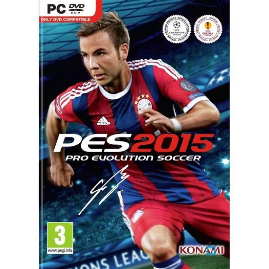 Cover for Pc DVD Rom · Pro Evolution Soccer 2015 (PC) (2019)