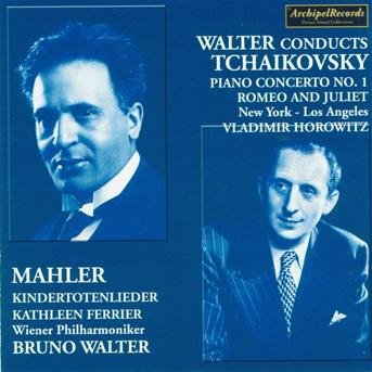 Cover for P.I. Tchaikovsky · Walter Conducts:piano Concerto No.1 (CD) (2009)