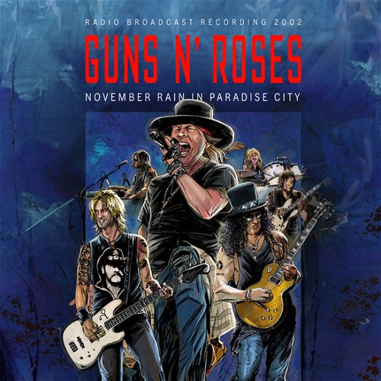 November Rain In Paradise City (Blue Vinyl) - Guns N Roses - Musique - LASER MEDIA - 4262428980647 - 8 décembre 2023