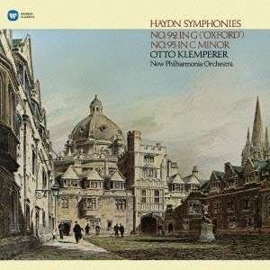 Cover for Otto Klemperer · Haydn: Symphonies Nos.92'oxford' &amp; 95 (CD) (2016)
