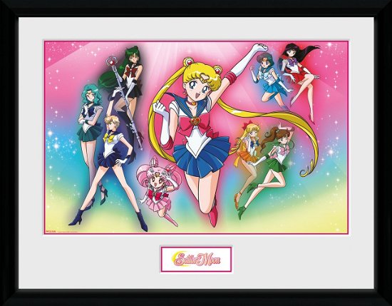 Sailor Moon: Burst (White Frame) (Stampa In Cornice 30x40 Cm) - Sailor Moon - Produtos -  - 5028486378647 - 