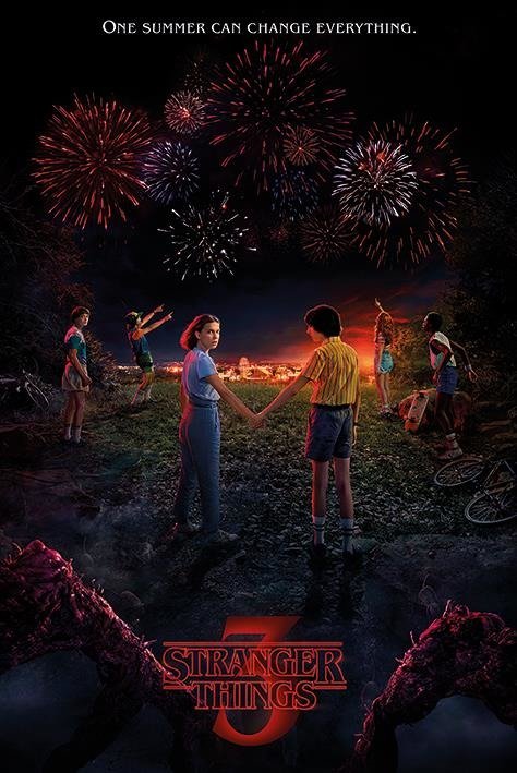 Cover for Stranger Things: Pyramid · One Summer (Poster Maxi 61X91,5 Cm) (MERCH)