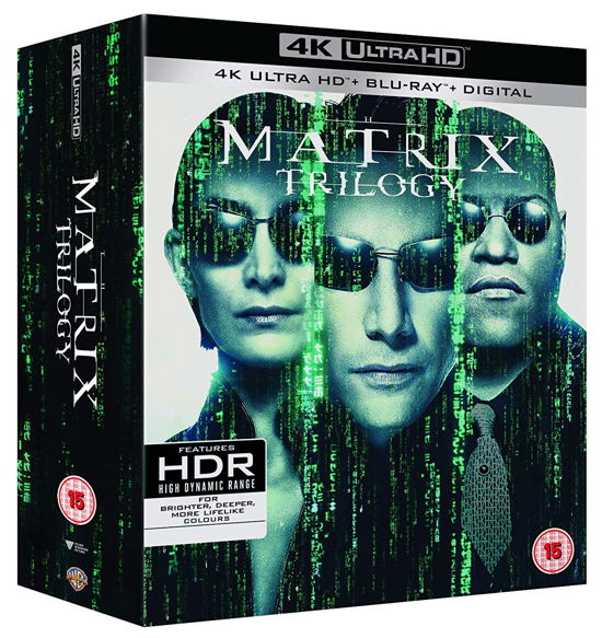 Matrix Trilogy - Movie - Elokuva - WARNER BROTHERS - 5051892216647 - maanantai 29. lokakuuta 2018