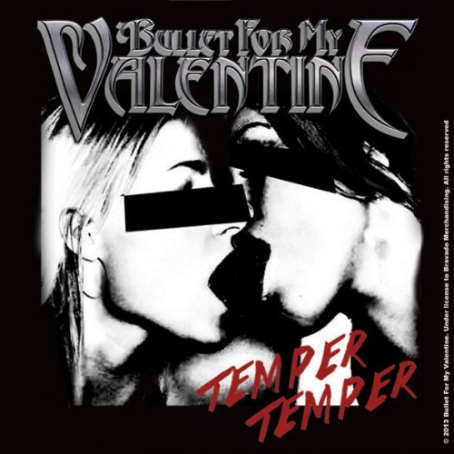 Bullet For My Valentine Single Cork Coaster: Temper Temper - Bullet For My Valentine - Produtos - ROFF - 5055295370647 - 17 de junho de 2015