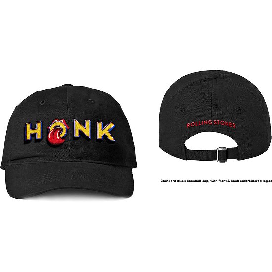Cover for The Rolling Stones · The Rolling Stones Unisex Baseball Cap: Honk (CLOTHES) [Black - Unisex edition]