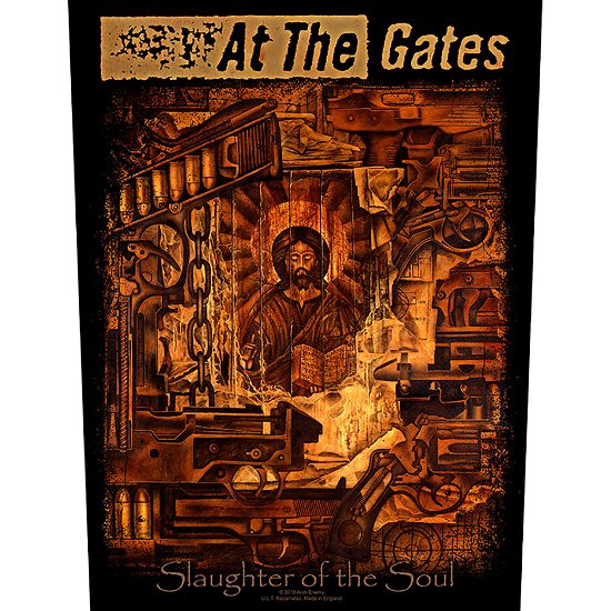 At The Gates Back Patch: Slaughter of the Soul - At The Gates - Marchandise -  - 5056365700647 - 