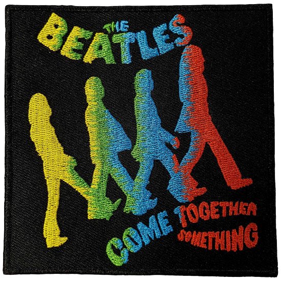 The Beatles Standard Woven Patch: Come Together / Something - The Beatles - Merchandise -  - 5056561098647 - 