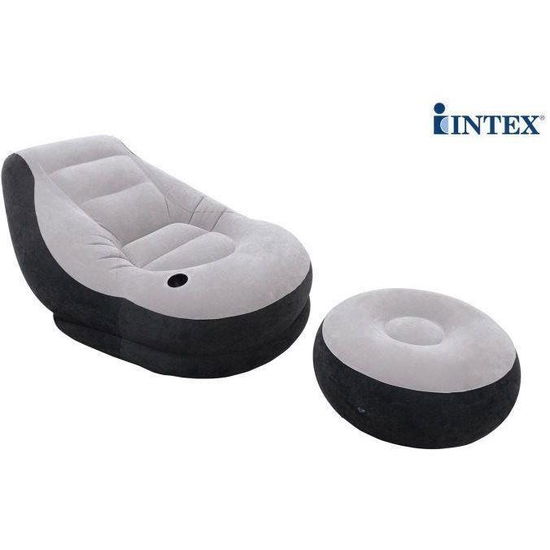 Cover for Intex · Intex Aufblasmöbel Ultra Lounge, Grau, 99 x 130 x (Toys) (2020)