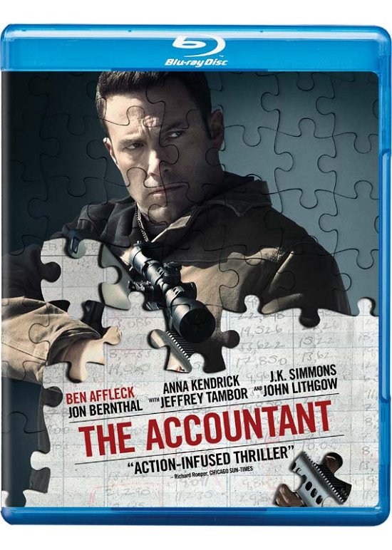 Cover for Ben Affleck / Jon Bernthal / Anna Kendrick / J.K. Simmons / John Lithgow / Jeffrey Tambor · The Accountant (Blu-ray) (2017)