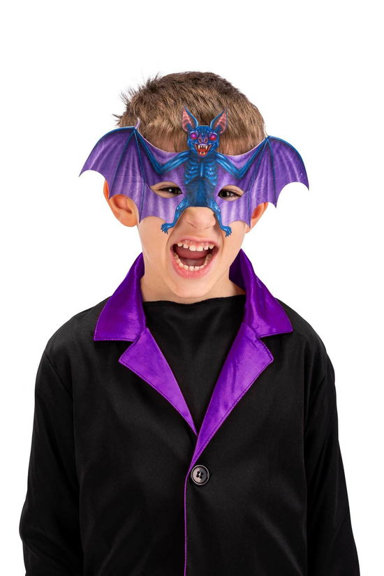 Maschera Pipistrello In Tessuto Su Cartoncino -  - Merchandise - Carnival Toys - 8004761003647 - 