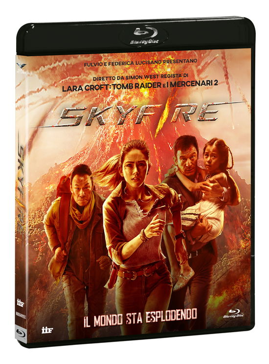 Cover for Shawn Dou,jason Isaacs,hannah Quinlivan · Skyfire (Blu-Ray) (2021)