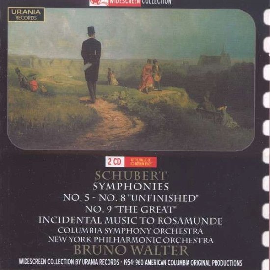 Symphonies 5-9 - Bruno Ny Philharmonic Orchestra: Walter - Musiikki - URA - 8051776571647 - tiistai 14. lokakuuta 2014