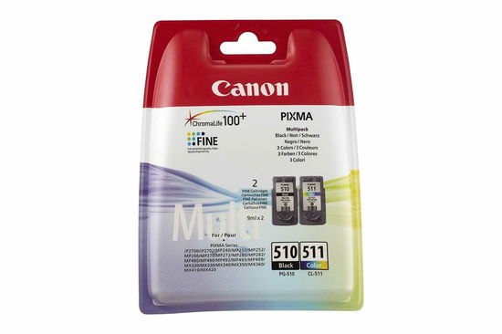 Cover for Canon · Canon - Pg-510 Und Cl-511 Original Tinten Multipack - Schwarz Und Mehrfarbig (OFFICE) (MERCH) (2012)