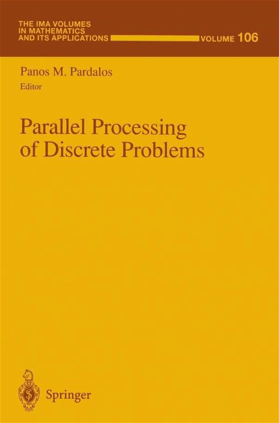 Cover for Parallel processing of discrete problems (Book) (1998)