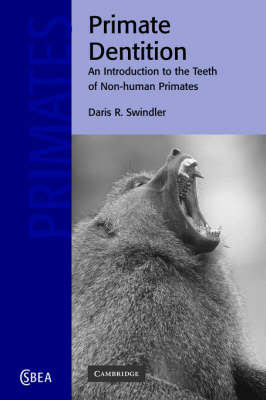 Cover for Swindler, Daris R. (University of Washington) · Primate Dentition: An Introduction to the Teeth of Non-human Primates - Cambridge Studies in Biological and Evolutionary Anthropology (Paperback Book) (2005)