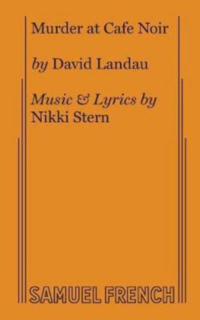 Cover for David Landau · Murder at Cafe Noir (Taschenbuch) (1999)