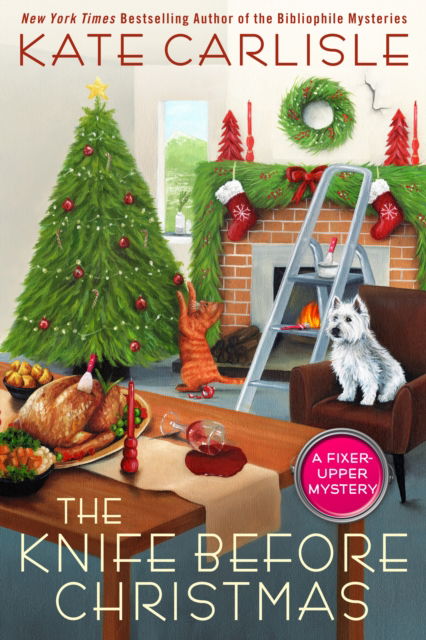 Cover for Kate Carlisle · The Knife Before Christmas (Hardcover Book) (2024)