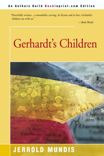 Cover for Jerrold Mundis · Gerhardt's Children (Paperback Book) (2000)
