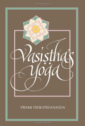 Cover for Venkatesananda · Vasisthas Yoga (Special Paper; 27) (Paperback Book) (1993)