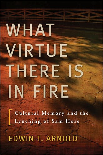 Cover for Edwin T. Arnold · What Virtue There Is in Fire: Cultural Memory and the Lynching of Sam Hose (Paperback Book) (2012)