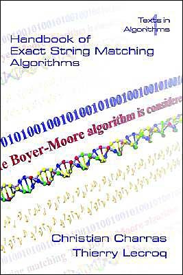 Cover for Thierry Lecroq · Handbook of Exact String Matching Algorithms (Pocketbok) (2004)