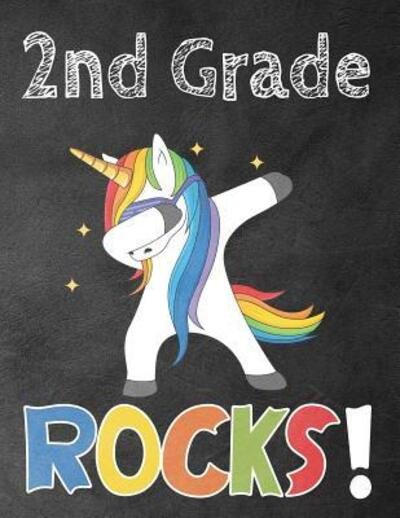 Cover for OMI Kech · 2nd Grade : Funny Back To School notebook,Gift For Girls and Boys,109 College Ruled Line Paper,Cute School Notebook,School Composition Notebooks,unicorn cover (Taschenbuch) (2019)