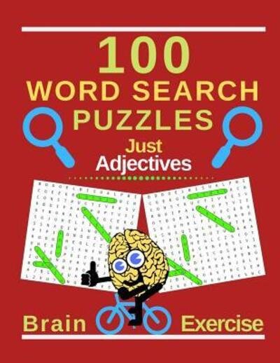Cover for TS Puzzle Press · 100 Word Search Puzzles. Just Adjectives (Paperback Bog) (2019)