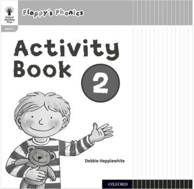 Oxford Reading Tree: Floppy's Phonics: Activity Book 2 Class Pack of 15 - Oxford Reading Tree: Floppy's Phonics - Roderick Hunt - Książki - Oxford University Press - 9781382005647 - 9 stycznia 2020