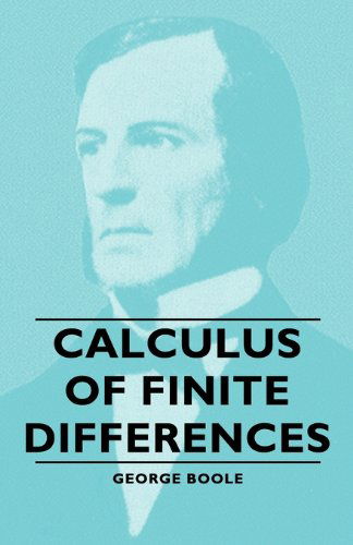 Cover for George Boole · Calculus Of Finite Differences (Paperback Book) (2007)
