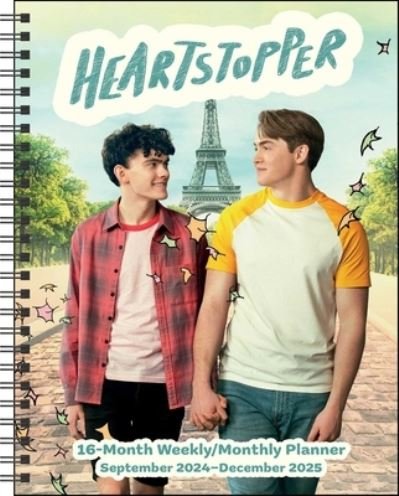 Heartstopper 16-Month 2024-2025 Weekly / Monthly Planner Calendar with Bonus Stickers - Netflix - Merchandise - Abrams - 9781419770647 - August 13, 2024