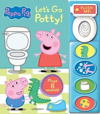 Cover for Pi Kids · Peppa Pig: Let's Go Potty! Sound Book (Tavlebog) (2022)