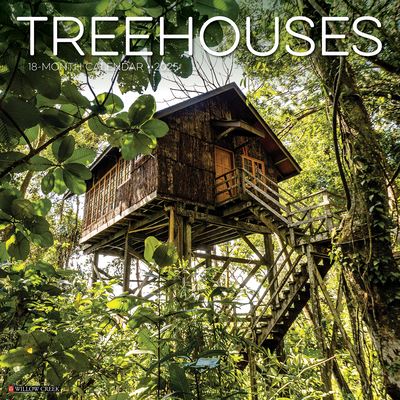 Willow Creek Press · Treehouses 2025 12 X 12 Wall Calendar (Calendar) (2024)