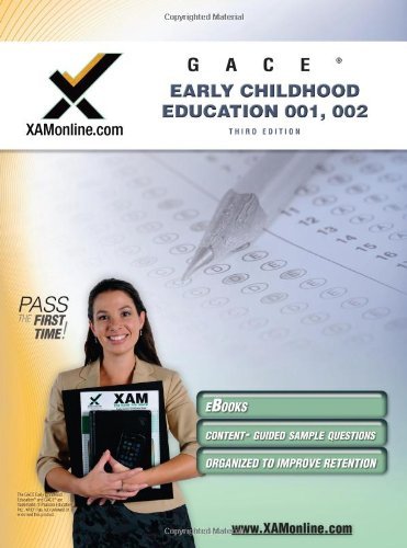 Cover for Sharon a Wynne · Gace Early Childhood Education 001, 002 Teacher Certification Test Prep Study Guide (Xam Gace) (Paperback Book) [Third Edition, New edition] (2010)