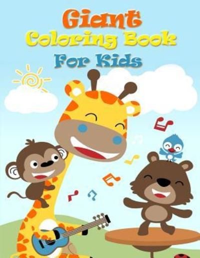 Cover for Rebecca Jones · Giant Coloring Book for Kids (Paperback Book) (2019)