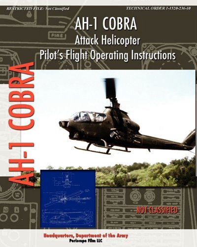 AH-1 Cobra Attack Helicopter Pilot's Flight Operating Instructions - Headquarters Department of the Army - Książki - Periscope Film LLC - 9781935700647 - 4 maja 2011