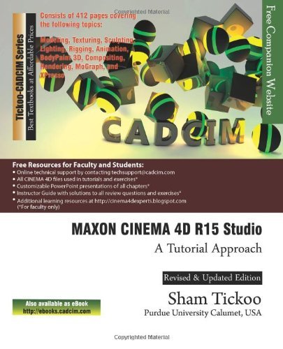 Maxon Cinema 4d R15 Studio: a Tutorial Approach - Cadcim Technologies - Libros - Cadcim Technologies - 9781936646647 - 23 de abril de 2014