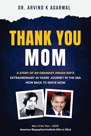 Cover for Arvind K. Agarwal · Thank You MOM (Book) (2022)