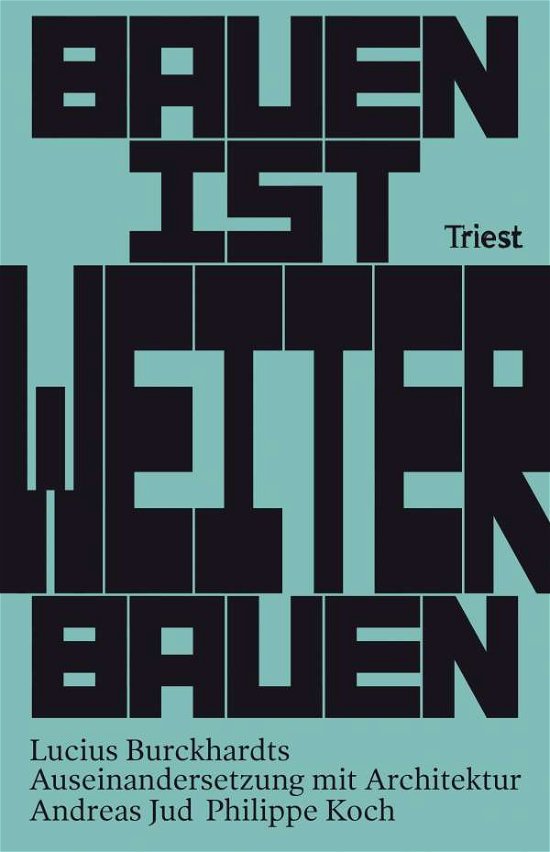 Cover for Jud · Bauen ist Weiterbauen (Bog)