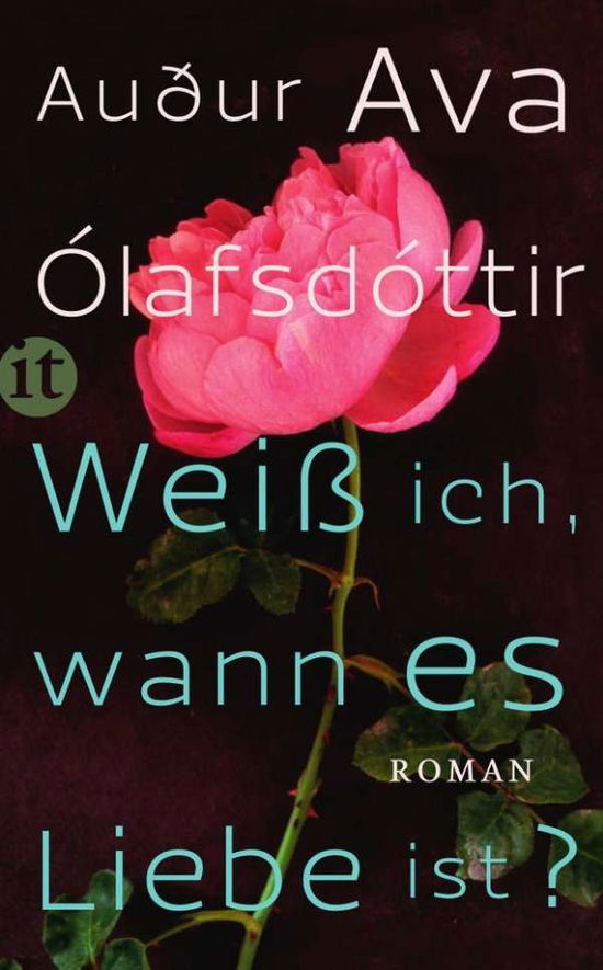 Cover for Audur Ava Olafsdottir · Insel TB.4264 Ólafsdóttir:Weiß ich, wan (Buch)