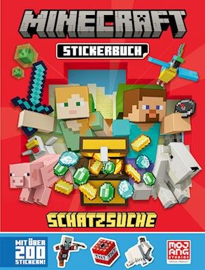 Minecraft Stickerbuch Schatzsuche - Minecraft - Bøger - Schneiderbuch - 9783505150647 - 23. maj 2023