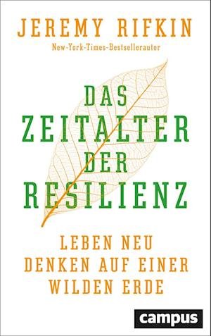 Cover for Jeremy Rifkin · Das Zeitalter der Resilienz (Book) (2022)