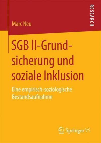 SGB II-Grundsicherung und soziale I - Neu - Boeken -  - 9783658157647 - 5 oktober 2016