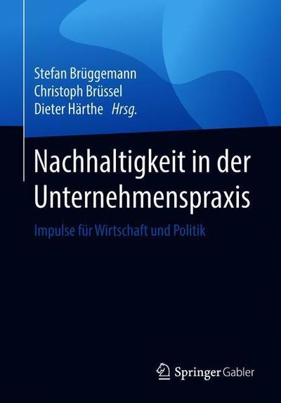 Cover for Bruggemann · Nachhaltigkeit In Der Unternehmenspraxis (Book) [1. Aufl. 2018 edition] (2018)