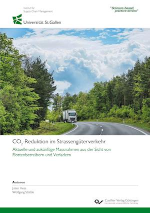 Cover for Wolfgang Stölzle · CO2-Reduktion im Strassengüterverkehr (Paperback Book) (2021)