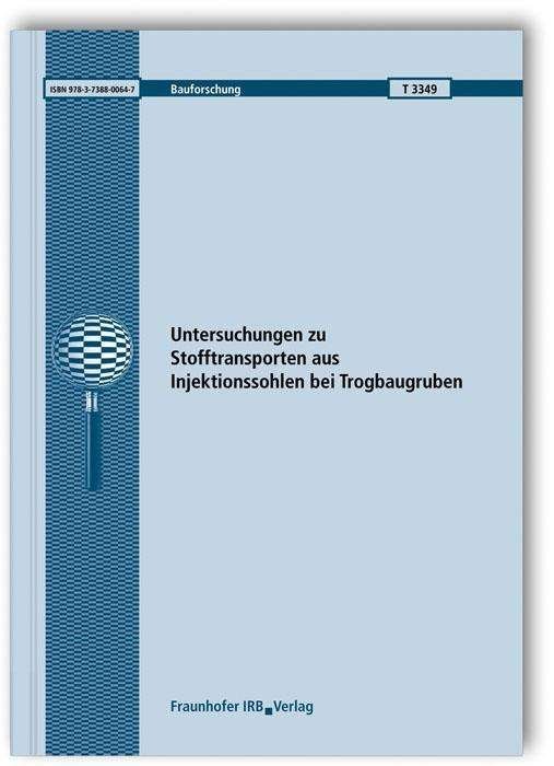 Cover for Borchert · Untersuchungen zu Stofftranspo (Book)