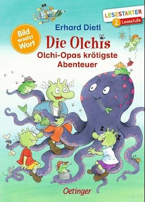 Die Olchis. Olchi-Opas krötigste Abenteuer - Erhard Dietl - Książki - Verlag Friedrich Oetinger GmbH - 9783751203647 - 14 kwietnia 2023