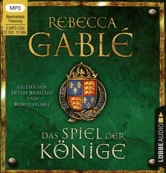 CD Das Spiel der Könige - Rebecca Gablé - Muzyka - Bastei LÃ¼bbe AG - 9783785781647 - 